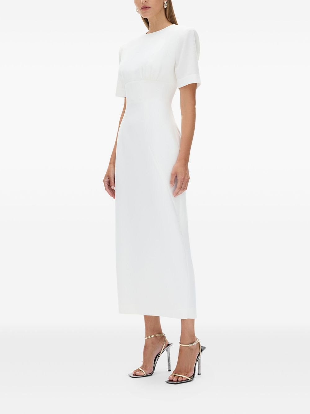 Dover short-sleeves midi dress - 3