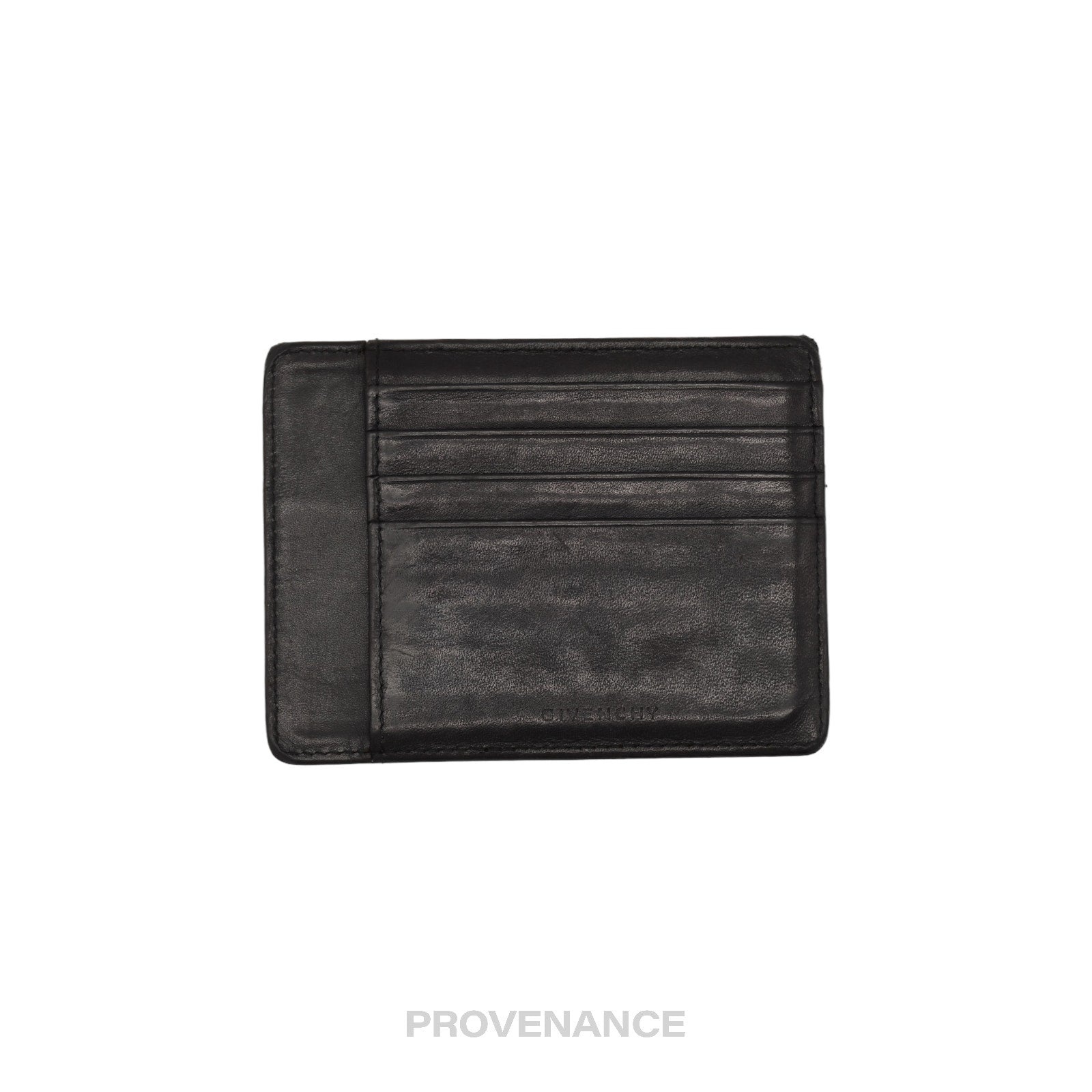 Givenchy Cardholder Wallet - Black  Leather - 6