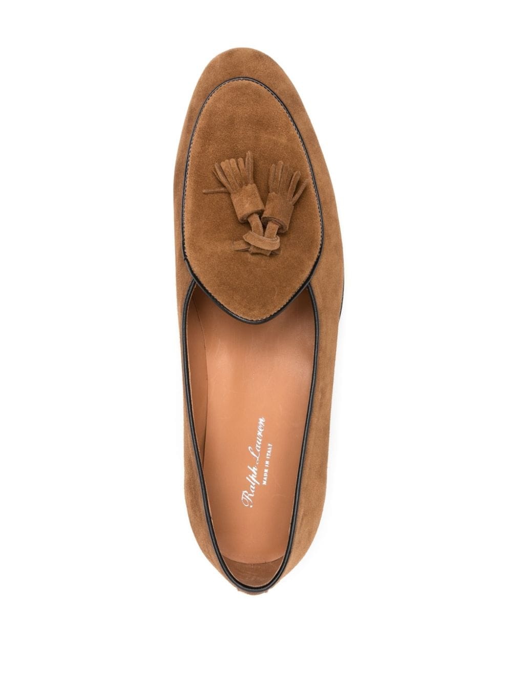 Belvin tassel-detail suede loafers - 4