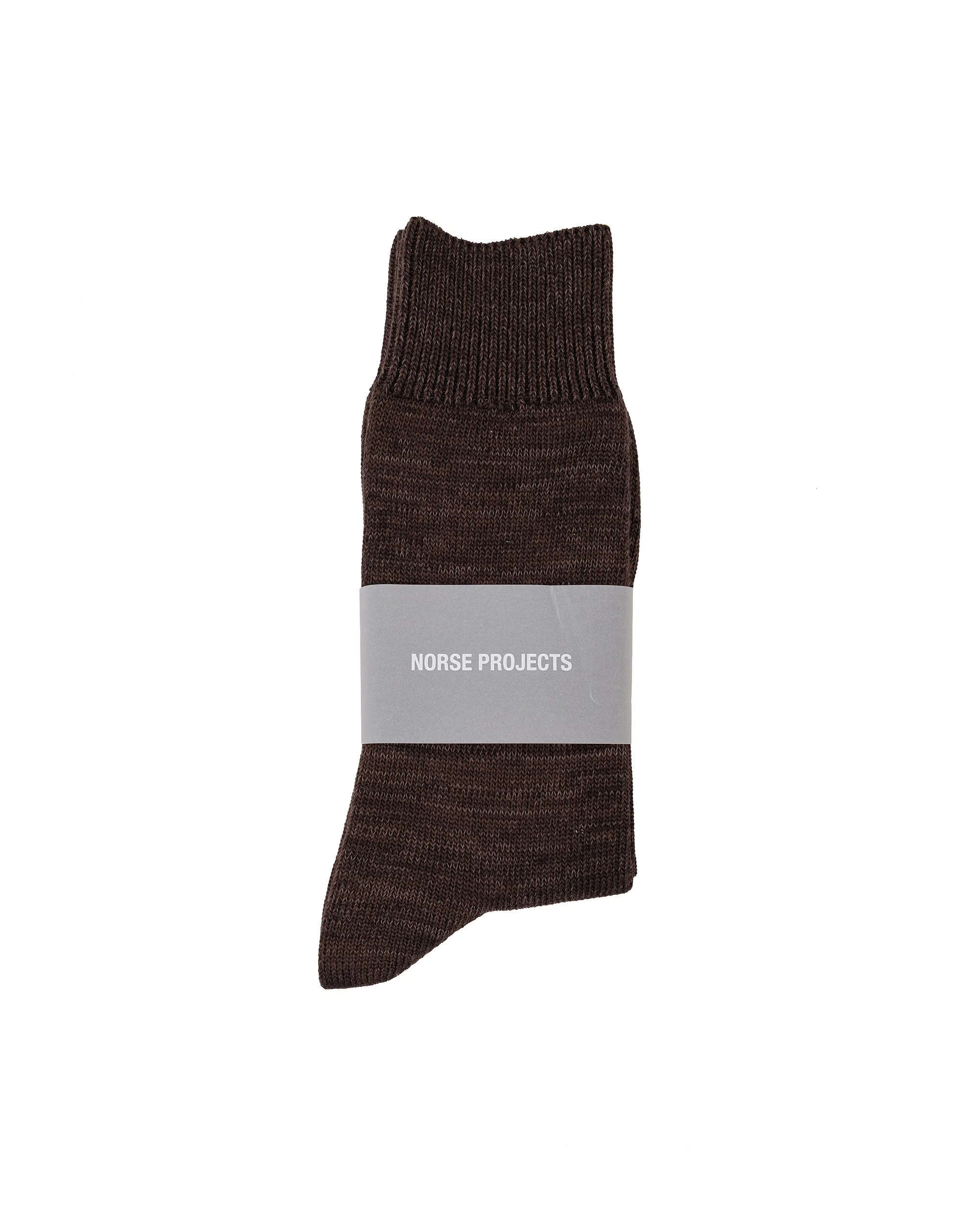 Bykle Heavy Cotton Twist Sock Delicioso Brown - 1