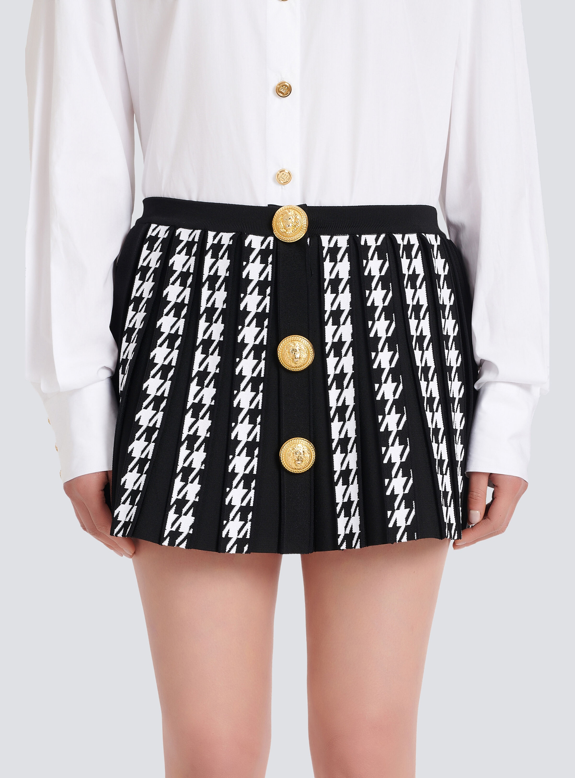 Short knit skirt - 6