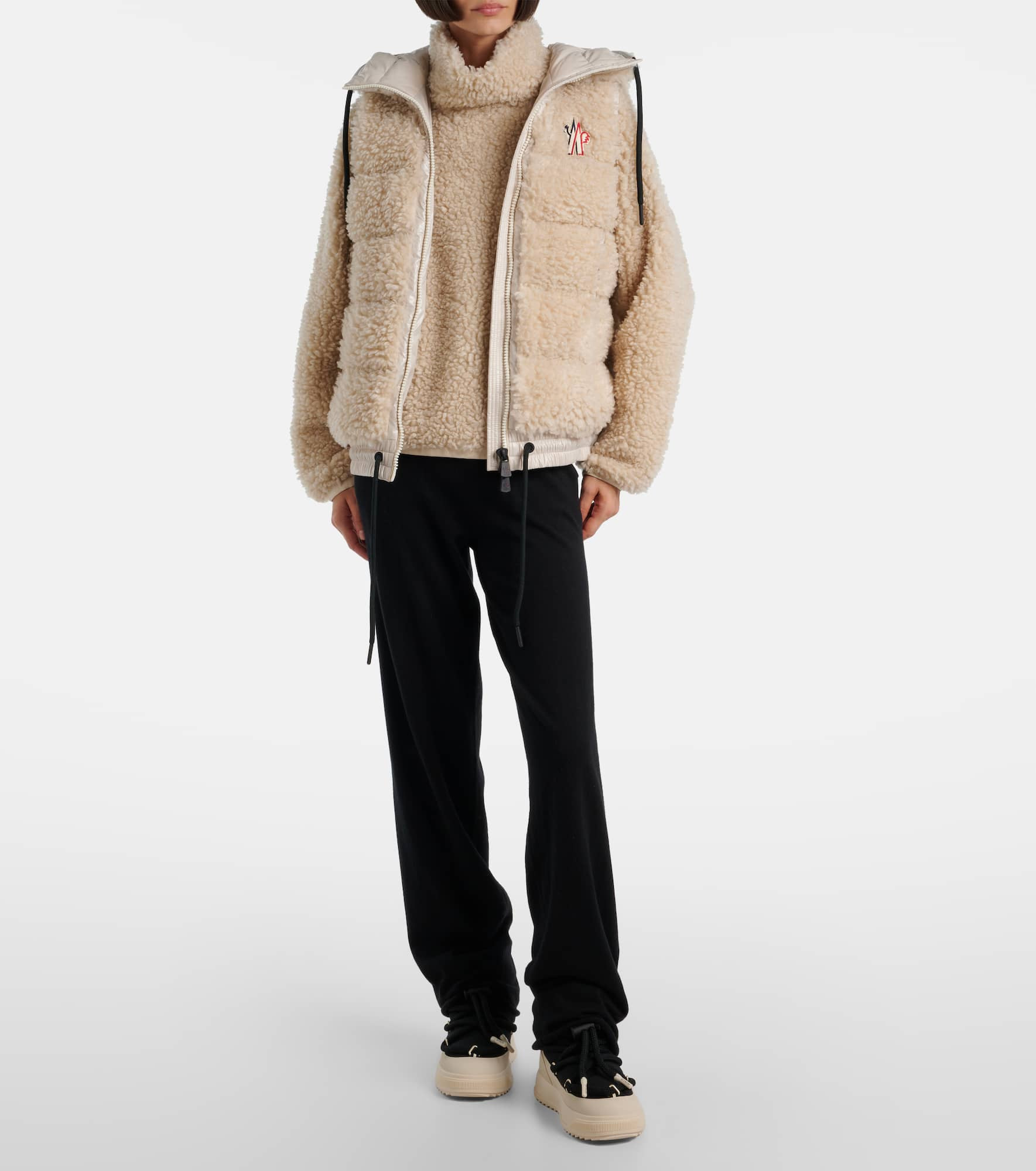 Fleece turtleneck top - 2