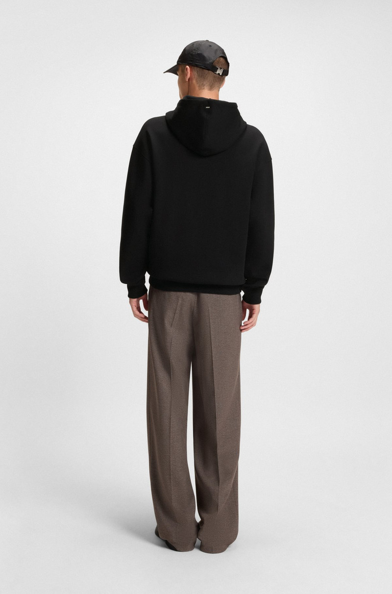 HOODIE WITH STACKED LOGO 5