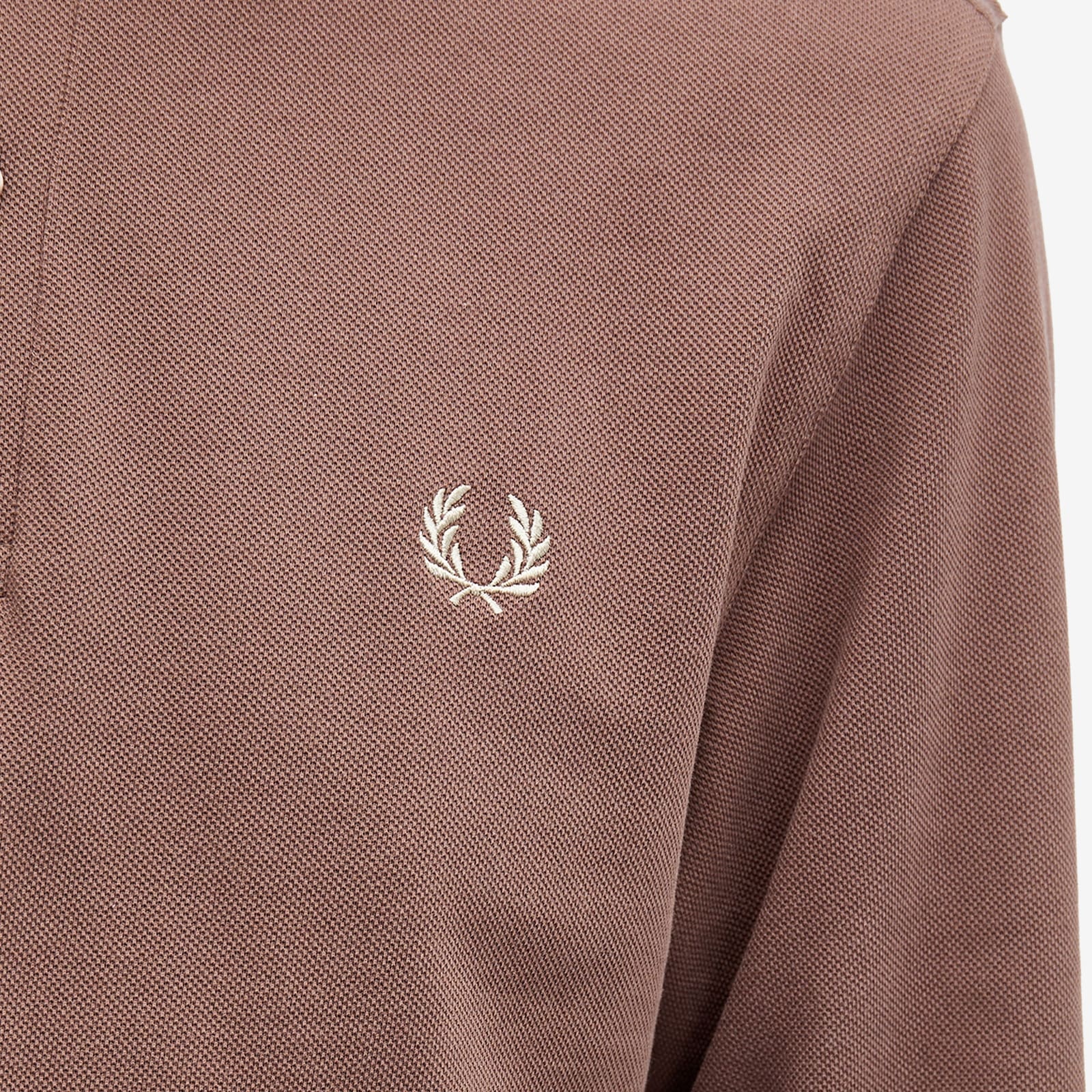 Fred Perry Long Sleeve Twin Tipped Polo - 5