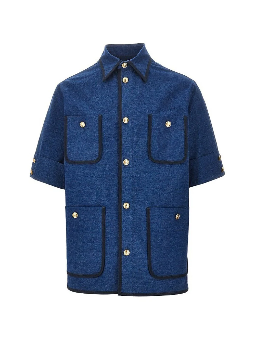 chest-pocket shirt - 1