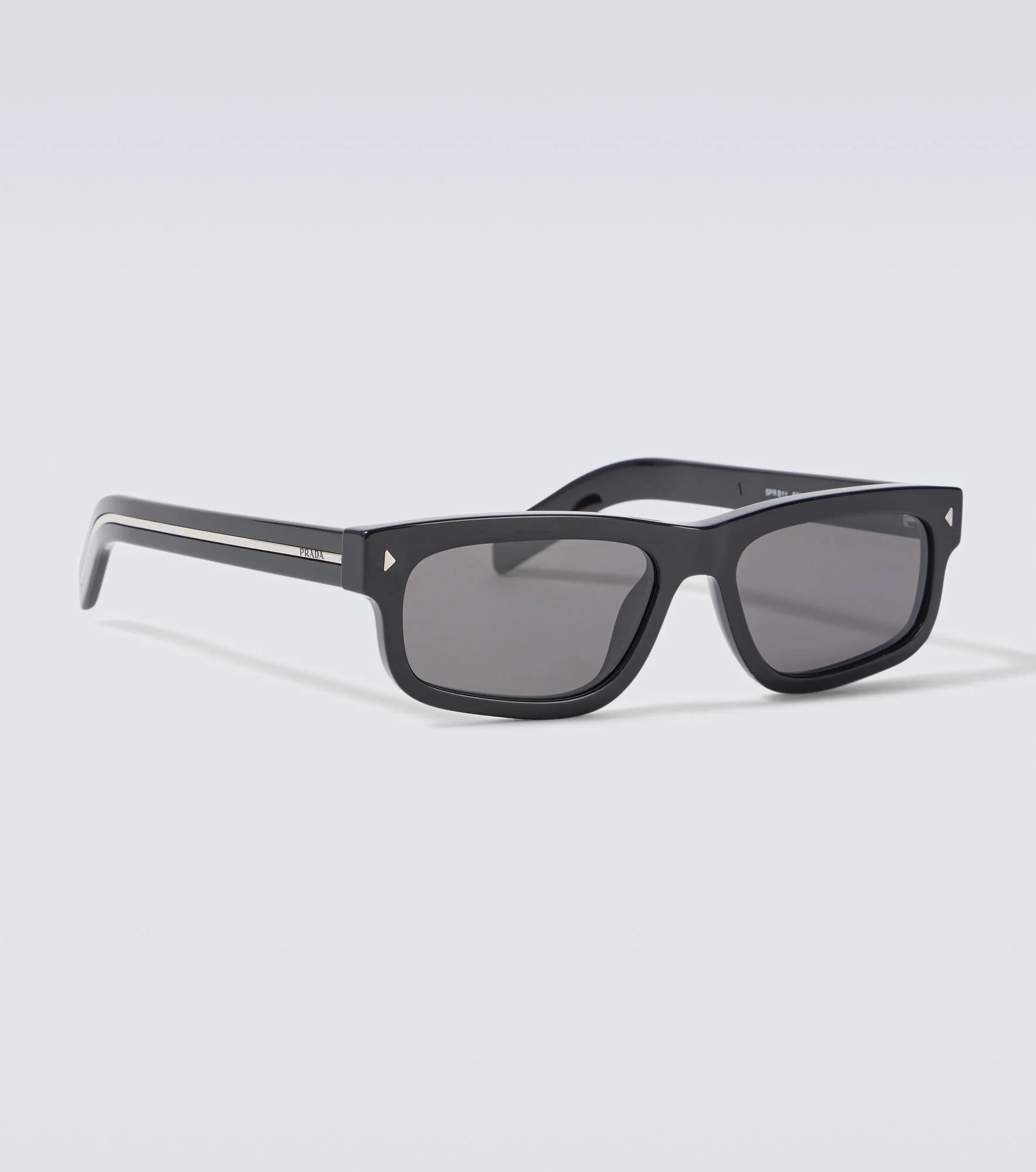 Logo rectangular sunglasses - 1