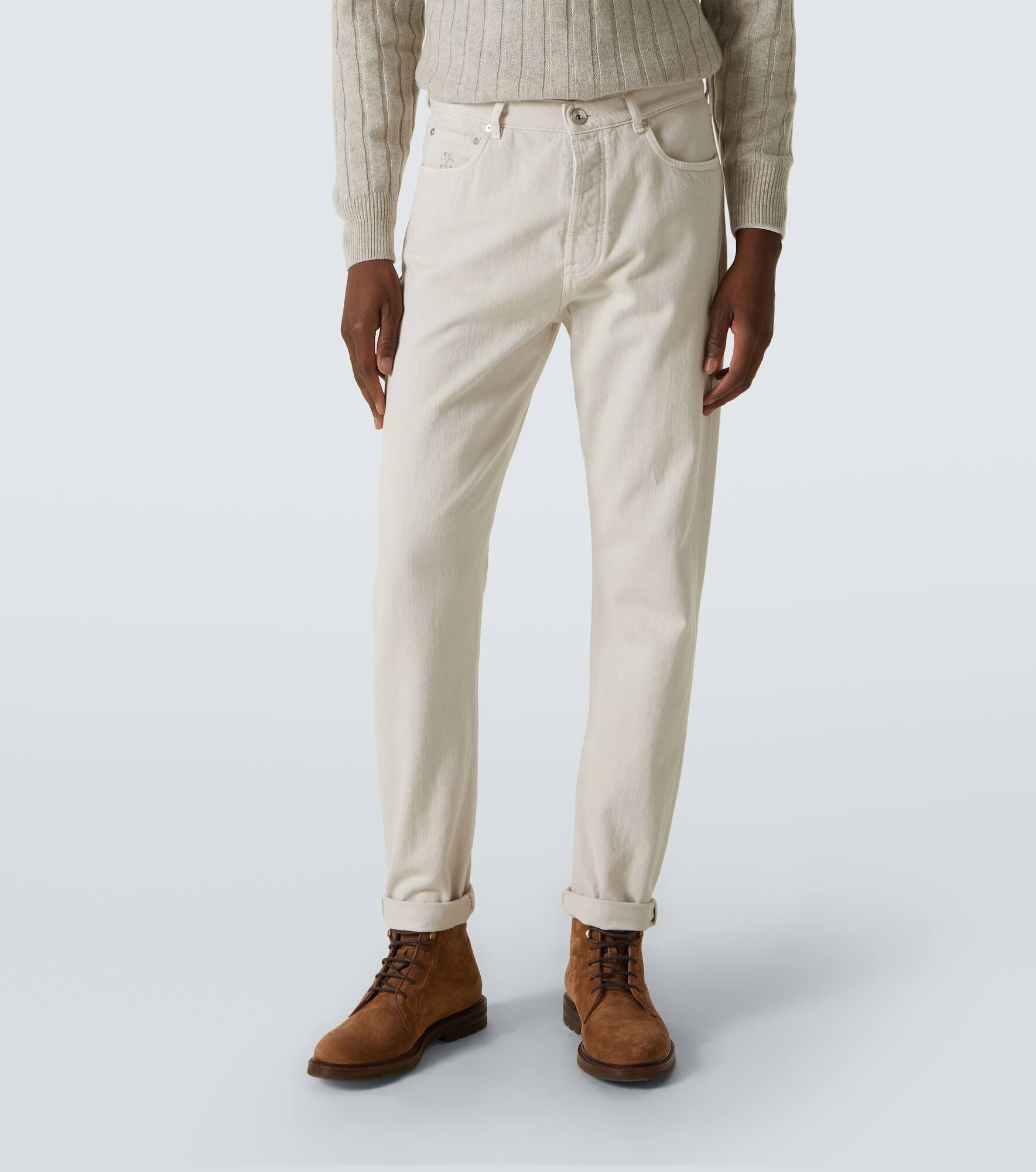High-rise straight jeans - 3