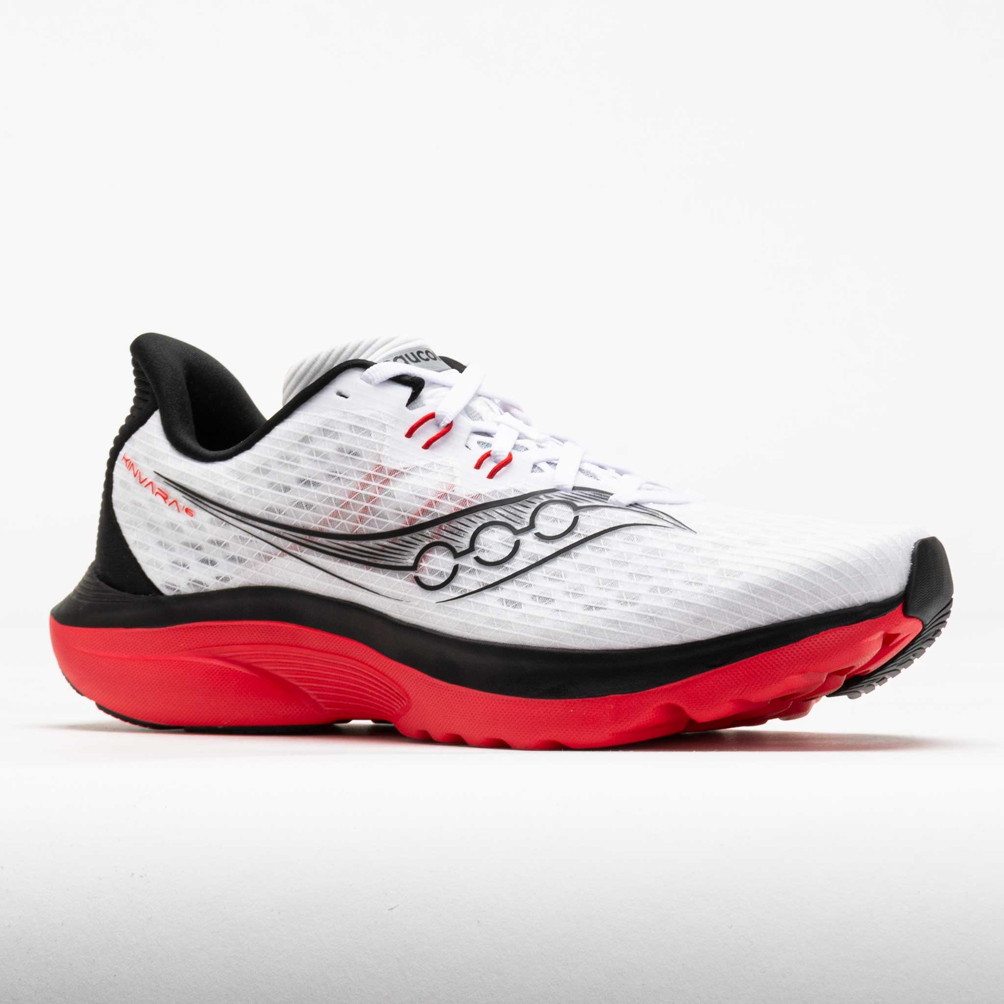 Saucony Kinvara 16 Men's White/Red - 5