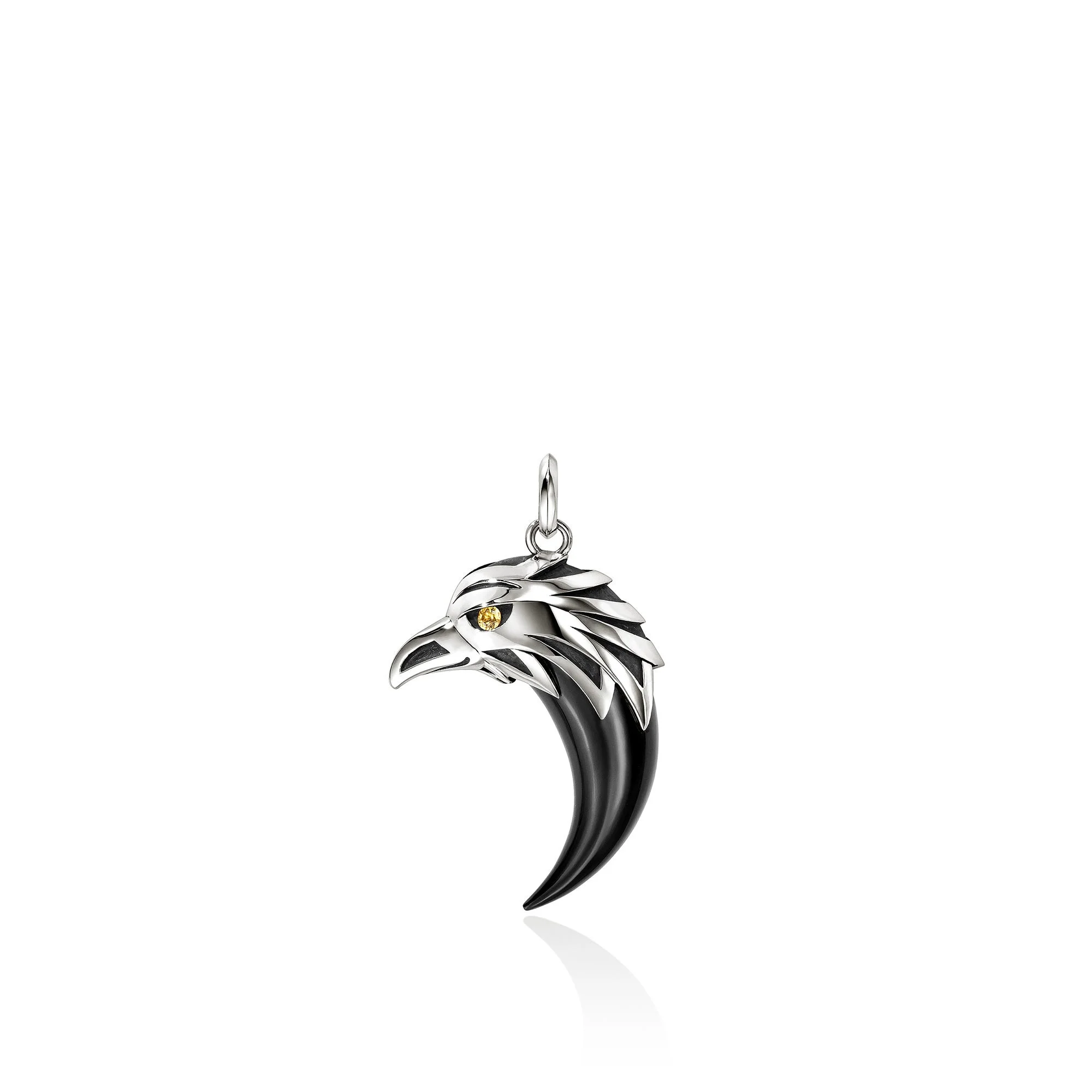 Legends Eagle Pendant, Sterling Silver - 1