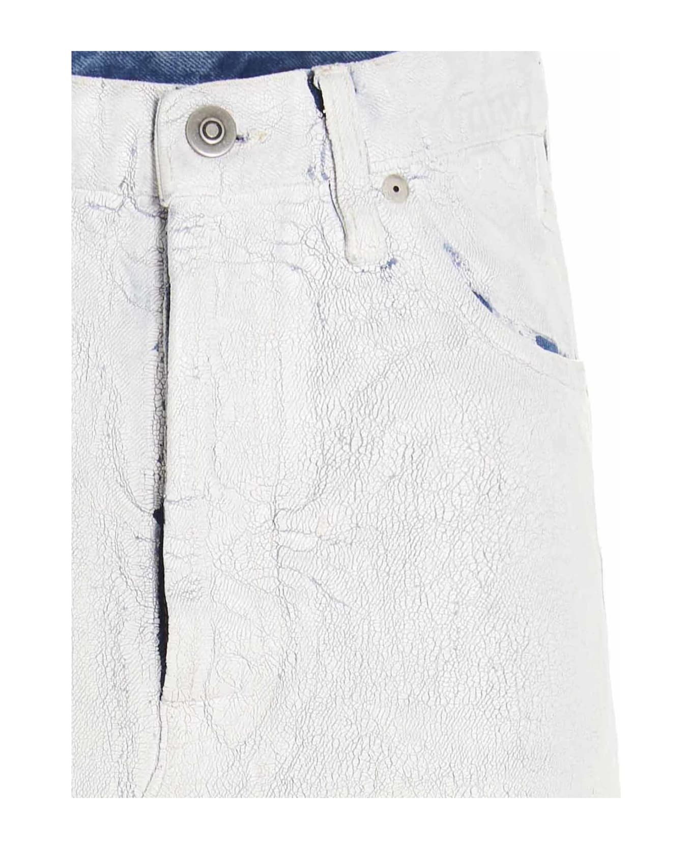 Denim Cotton Skirt - 3