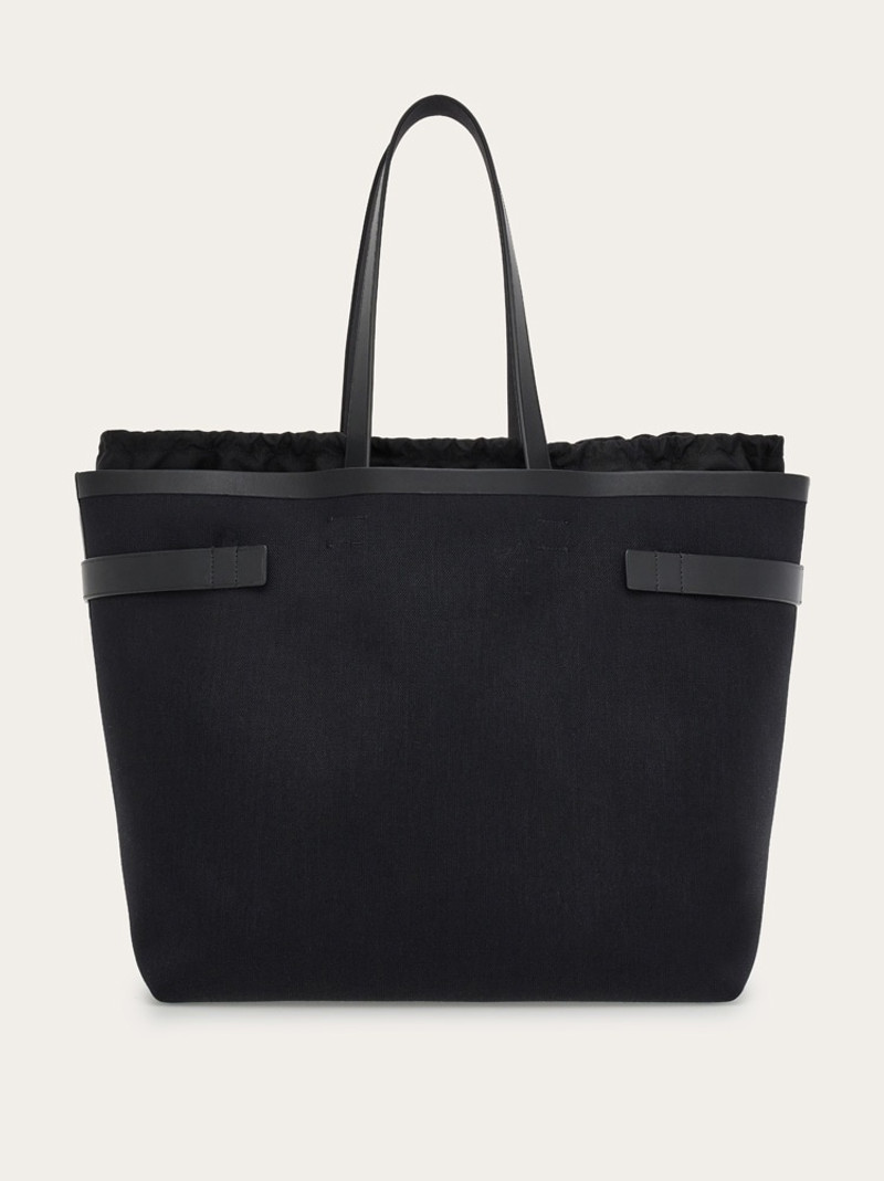 TOTE BAG WITH GANCINI BUCKLES (L) 3