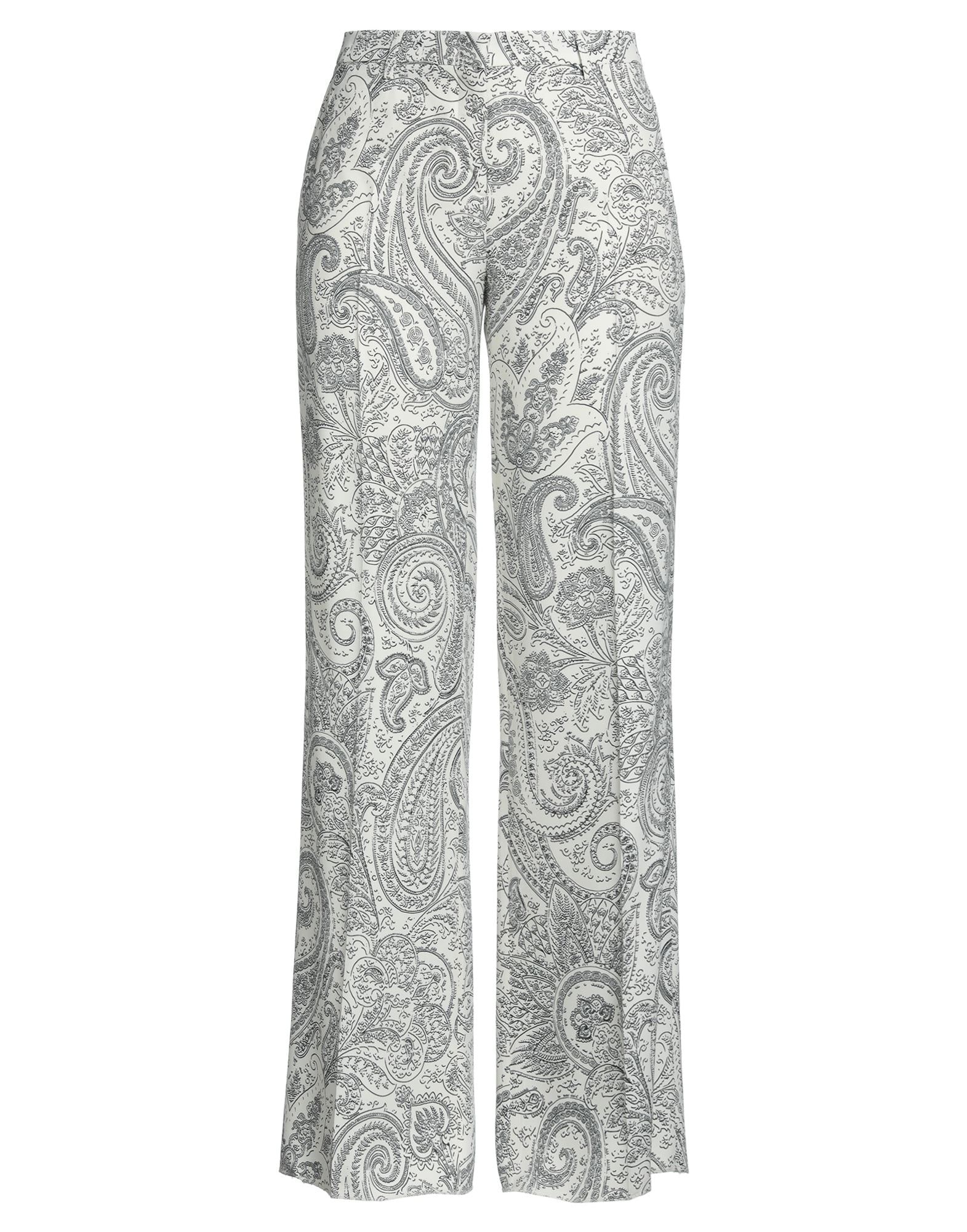 White Women's Casual Pants - 1