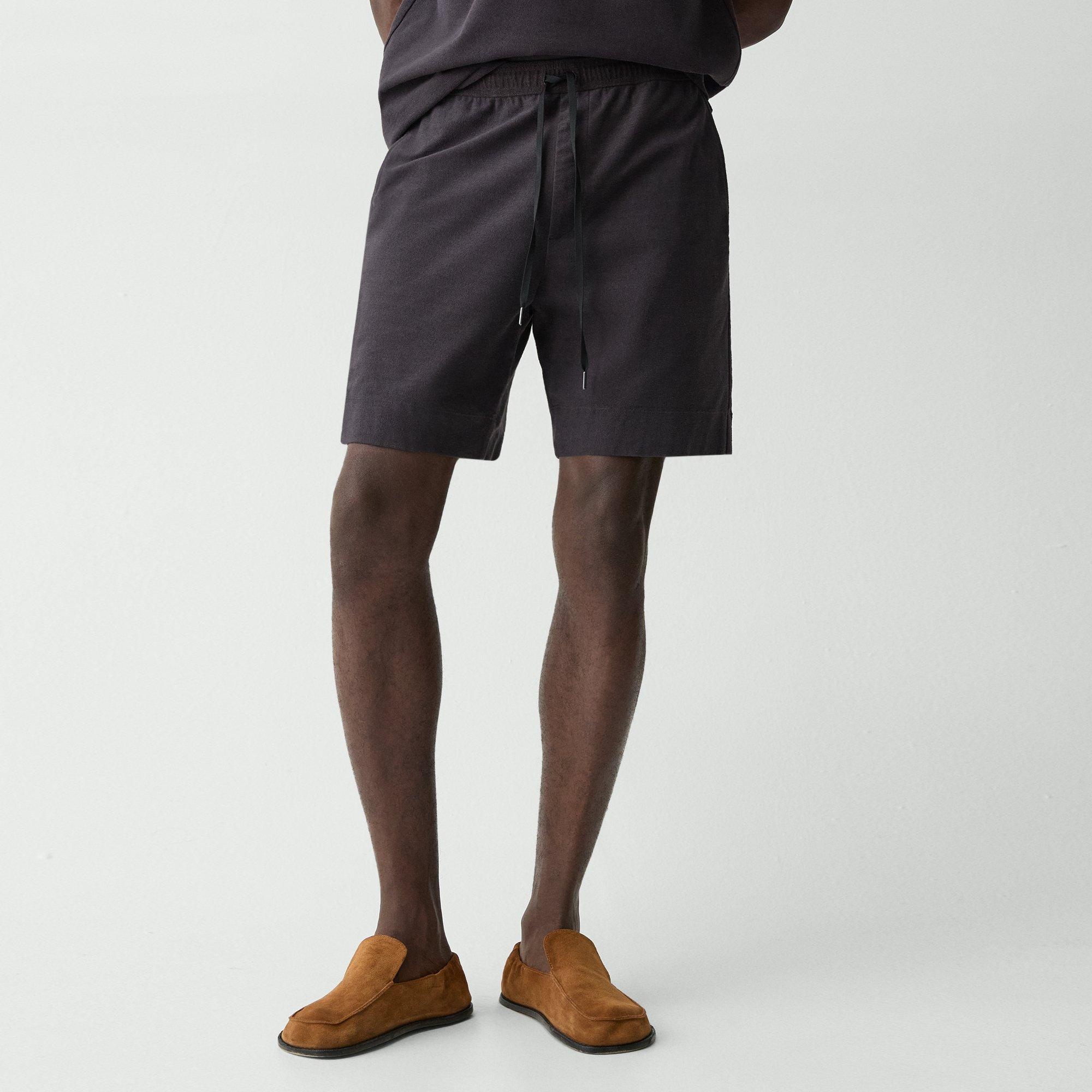Drawstring Short in Terry Cotton - 5
