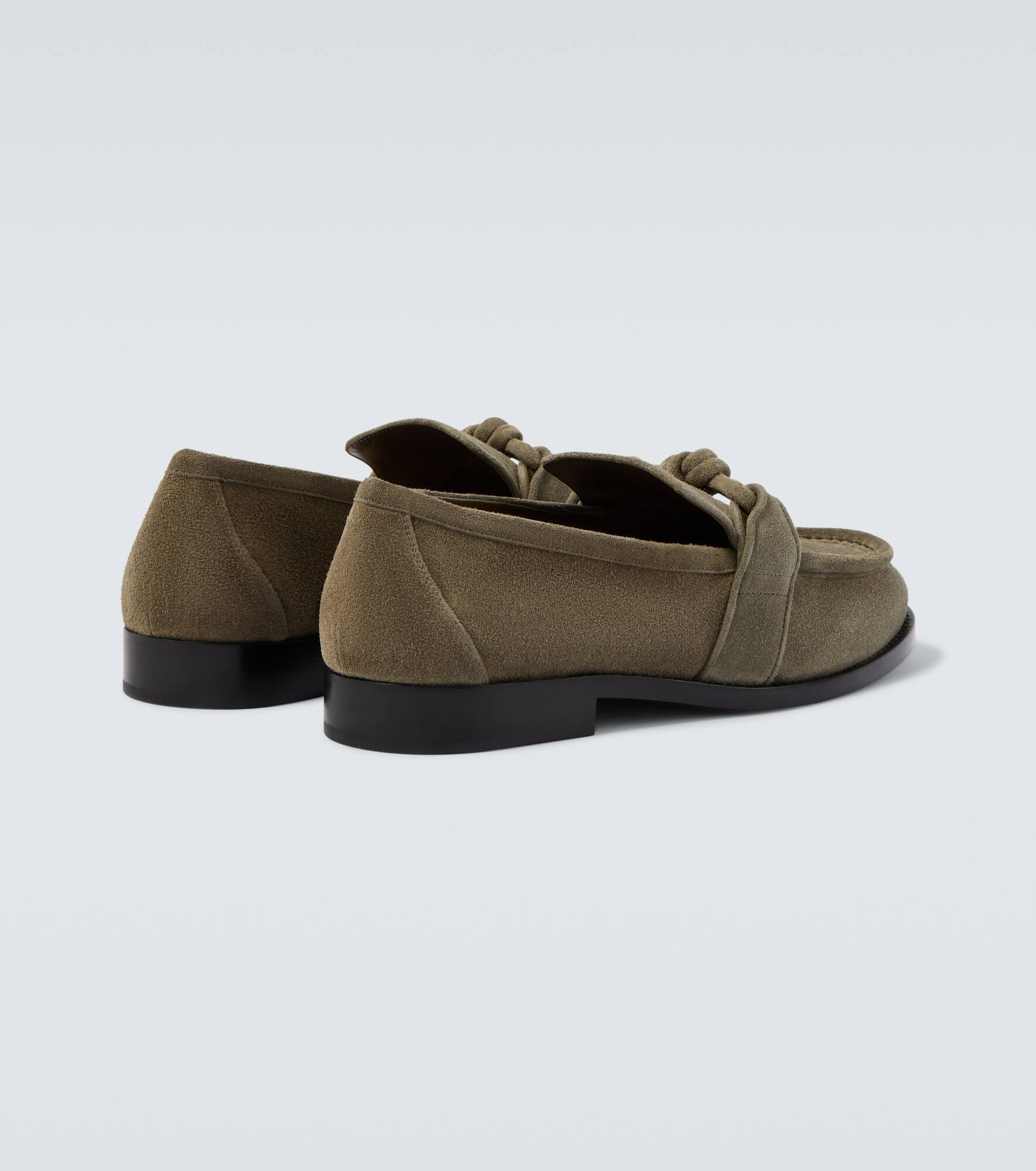 Astaire Knot suede loafers - 6