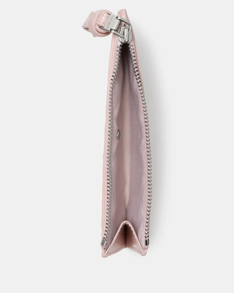 Loop Crinkle Patent Zip Card Case 3