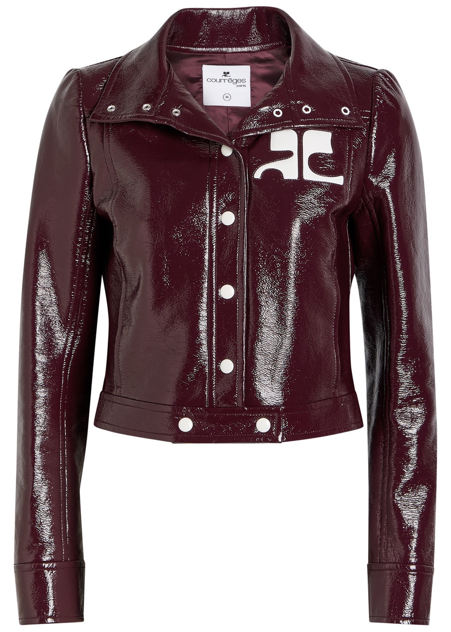 Courrèges Reedition Crinkled Vinyl Jacket - 1