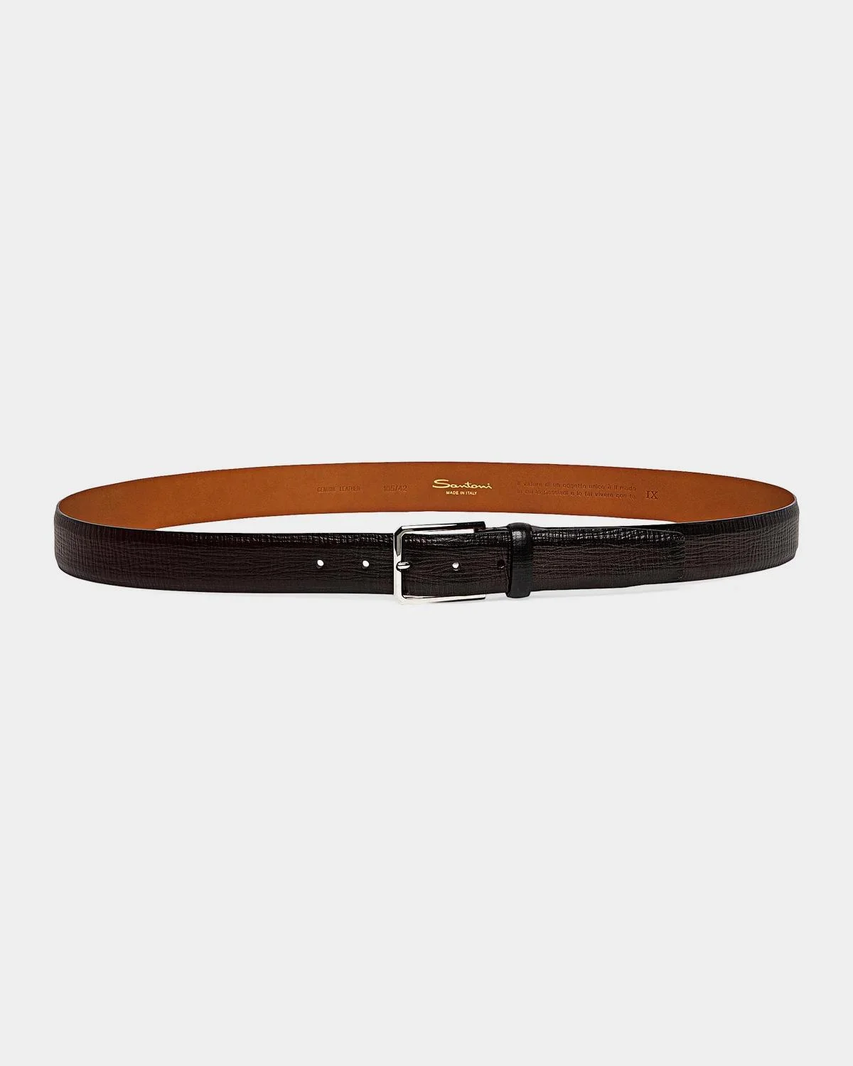 Adjustable Leather Belt - 1