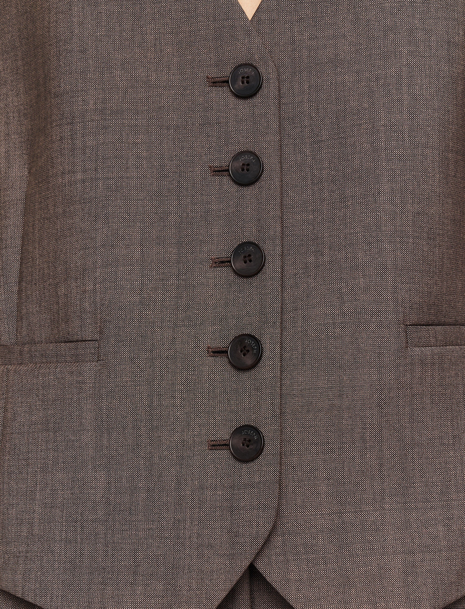 Tailoring Wool Kinglake Waistcoat - 5