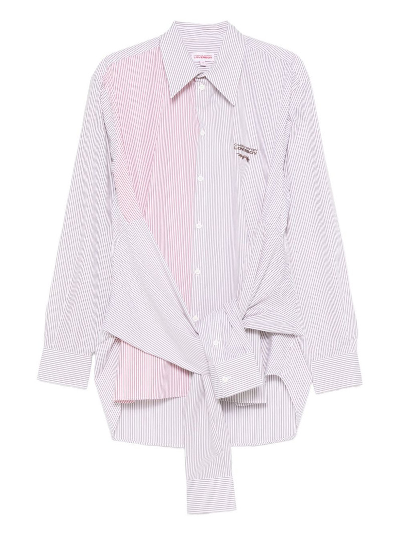 striped knot hug shirt 1