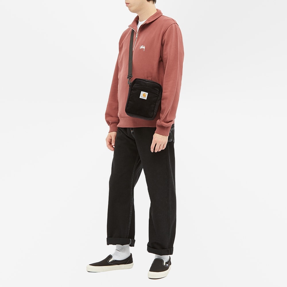 Stussy Logo Half Zip Sweat - 6