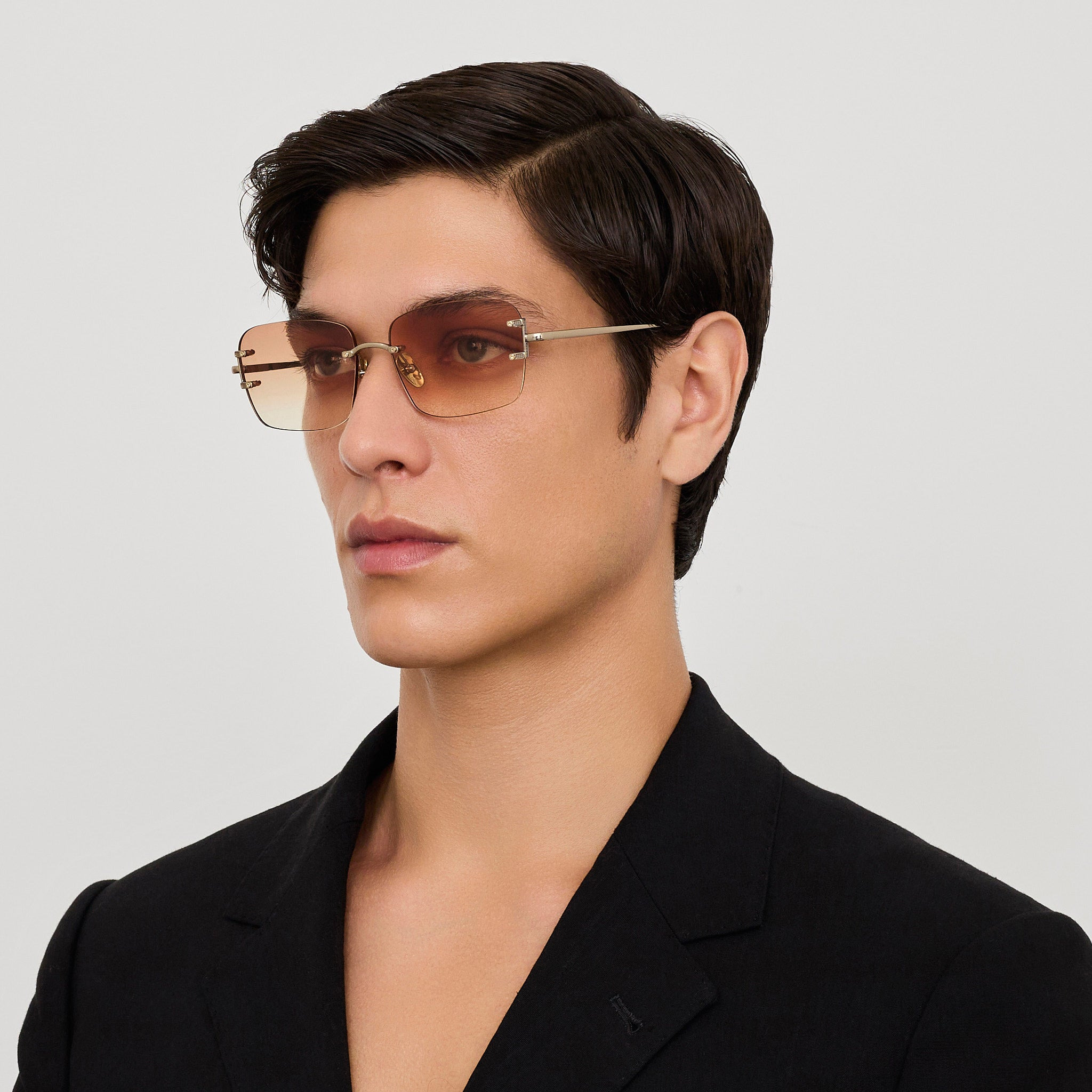Sasha Sunglasses in Camel and Gold - 5