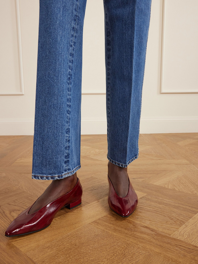 Loro Piana Rebecca Eel Ballet Flats outlook