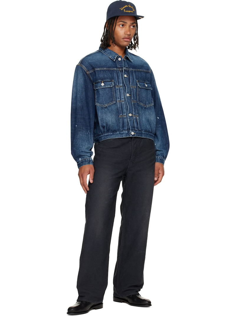 visvim Navy 101X Denim Jacket outlook
