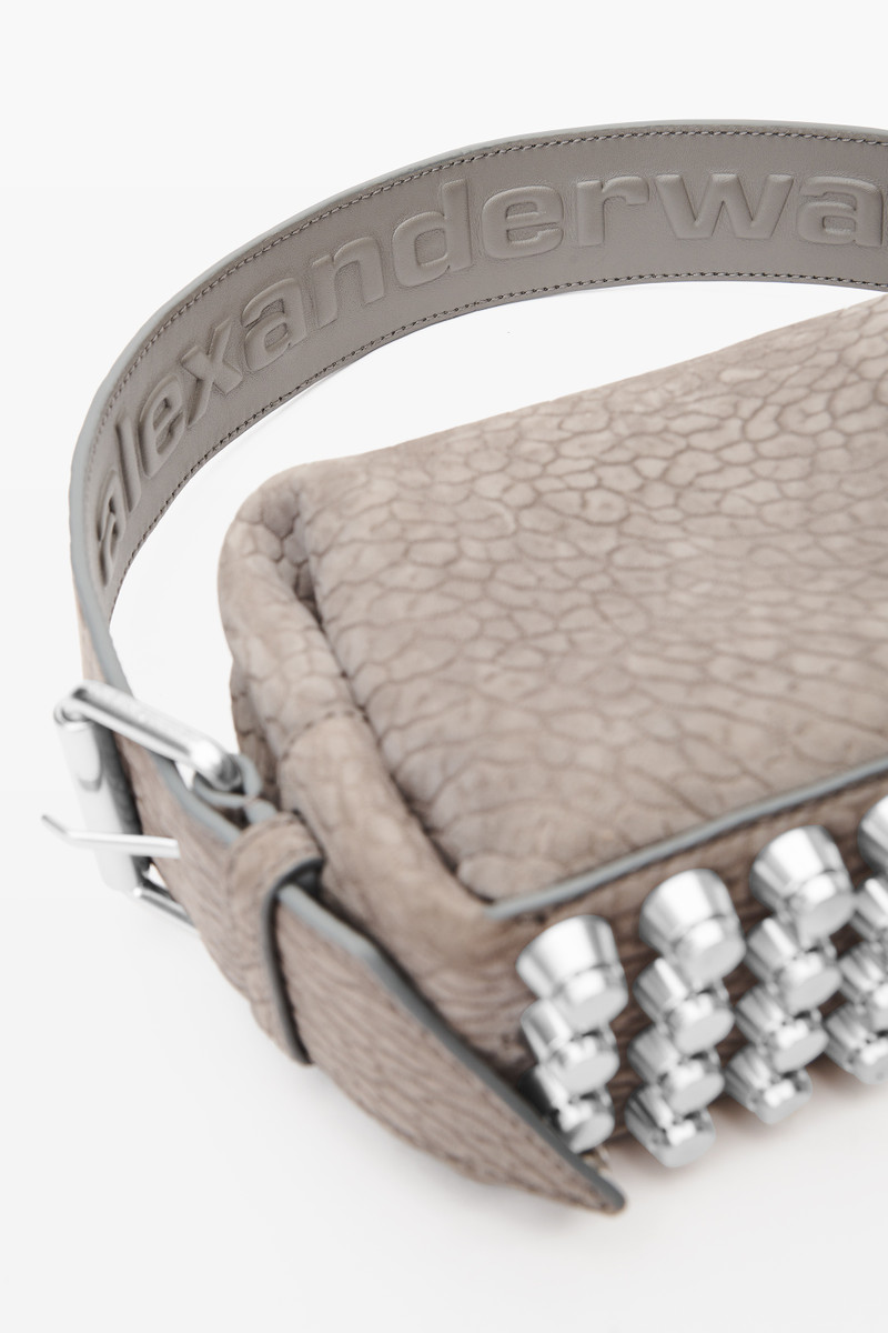 Alexander Wang Ricco Small Bag in Nubuck Leather outlook