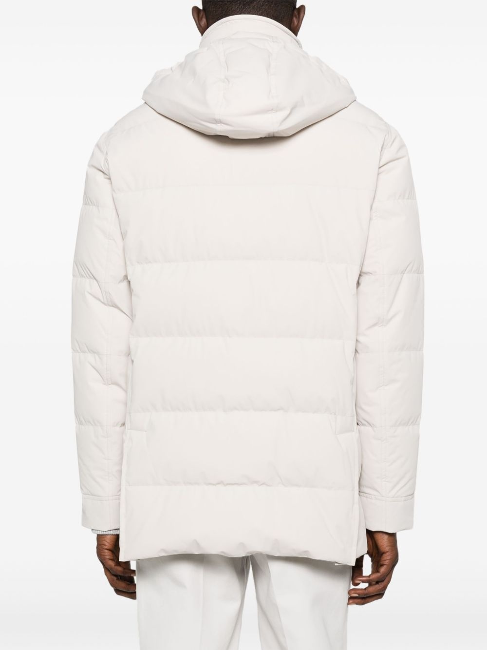 hooded puffer jacket - 4