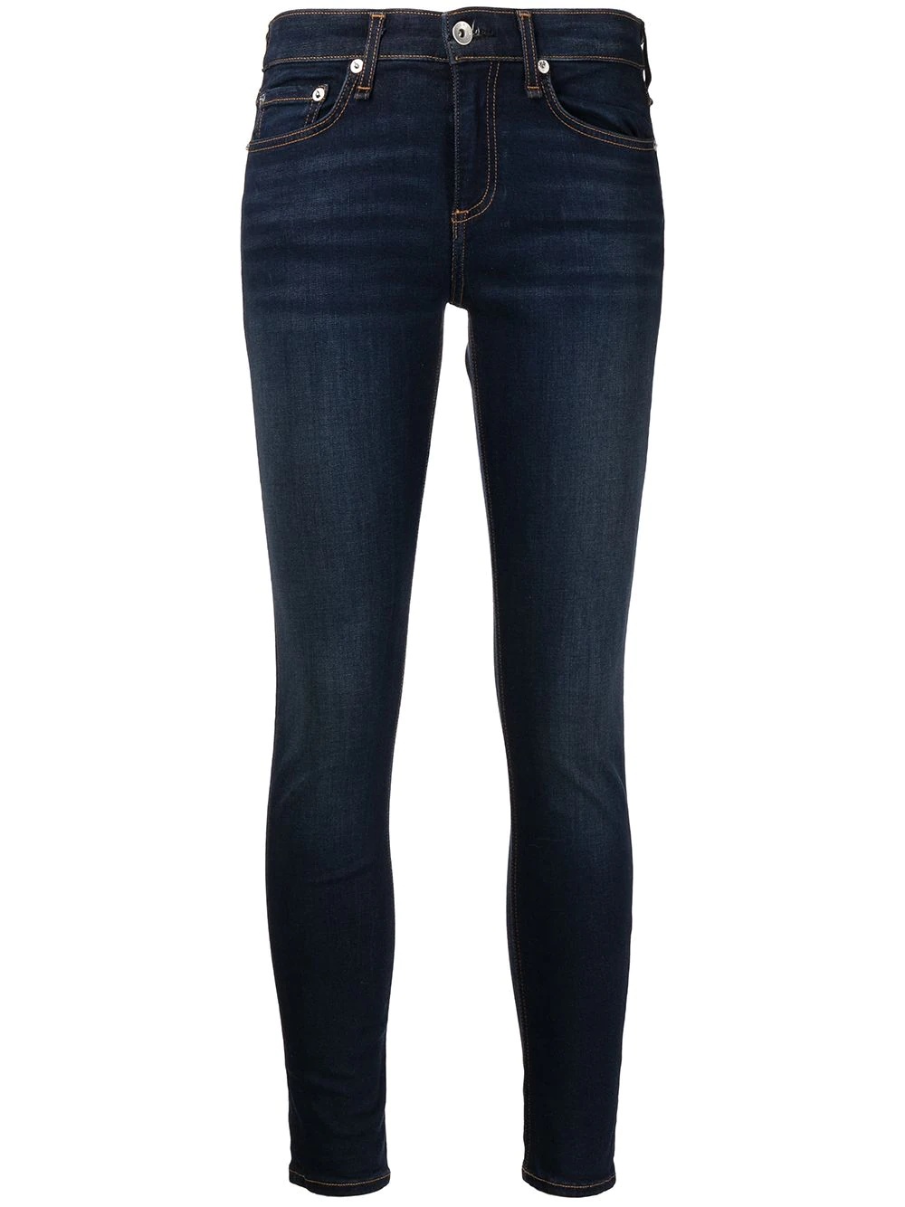 slim-cut denim jeans - 1