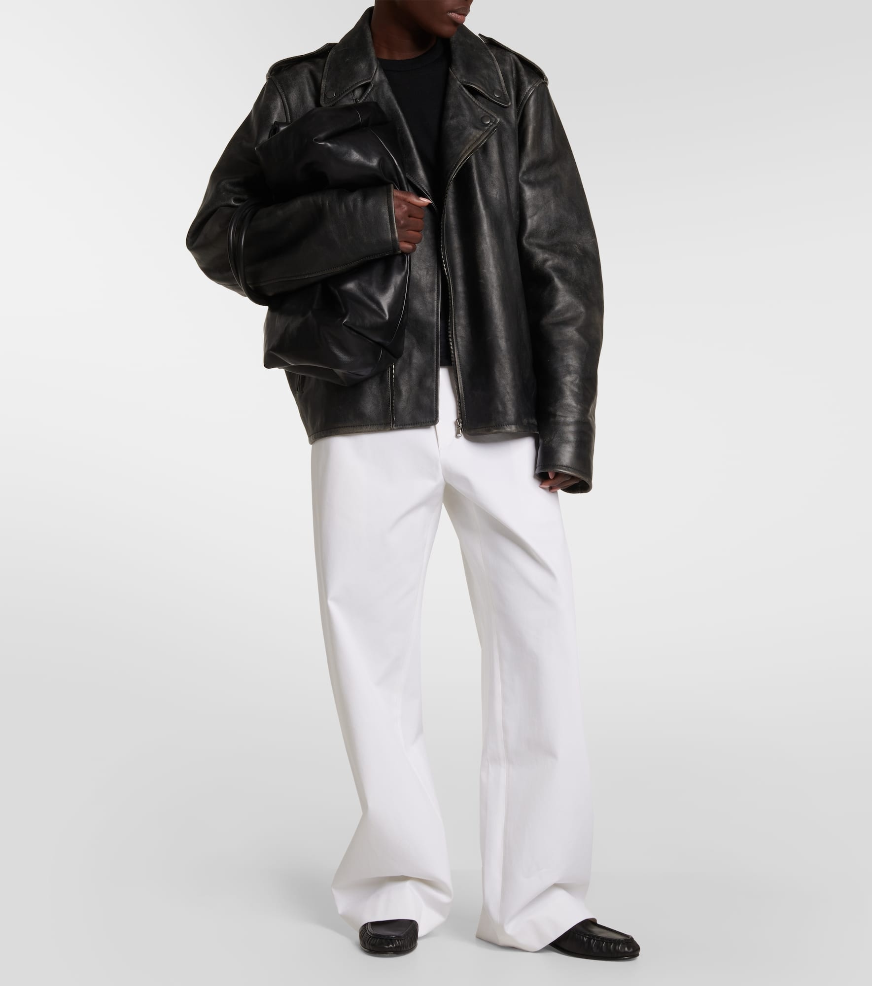 Catilina leather biker jacket - 2