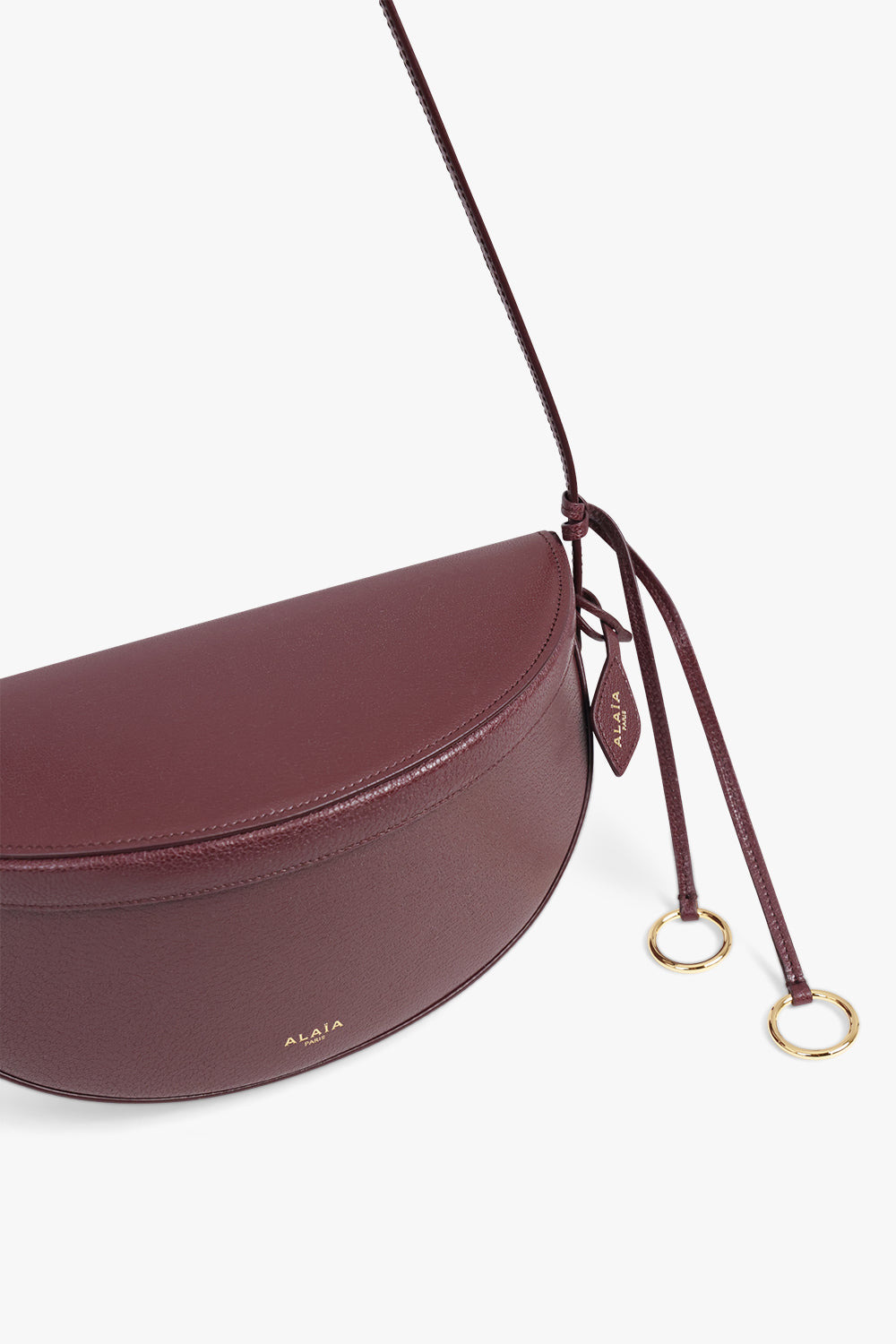 HIP EAST WEST CROSSBODY BAG | GARNET RED - 4