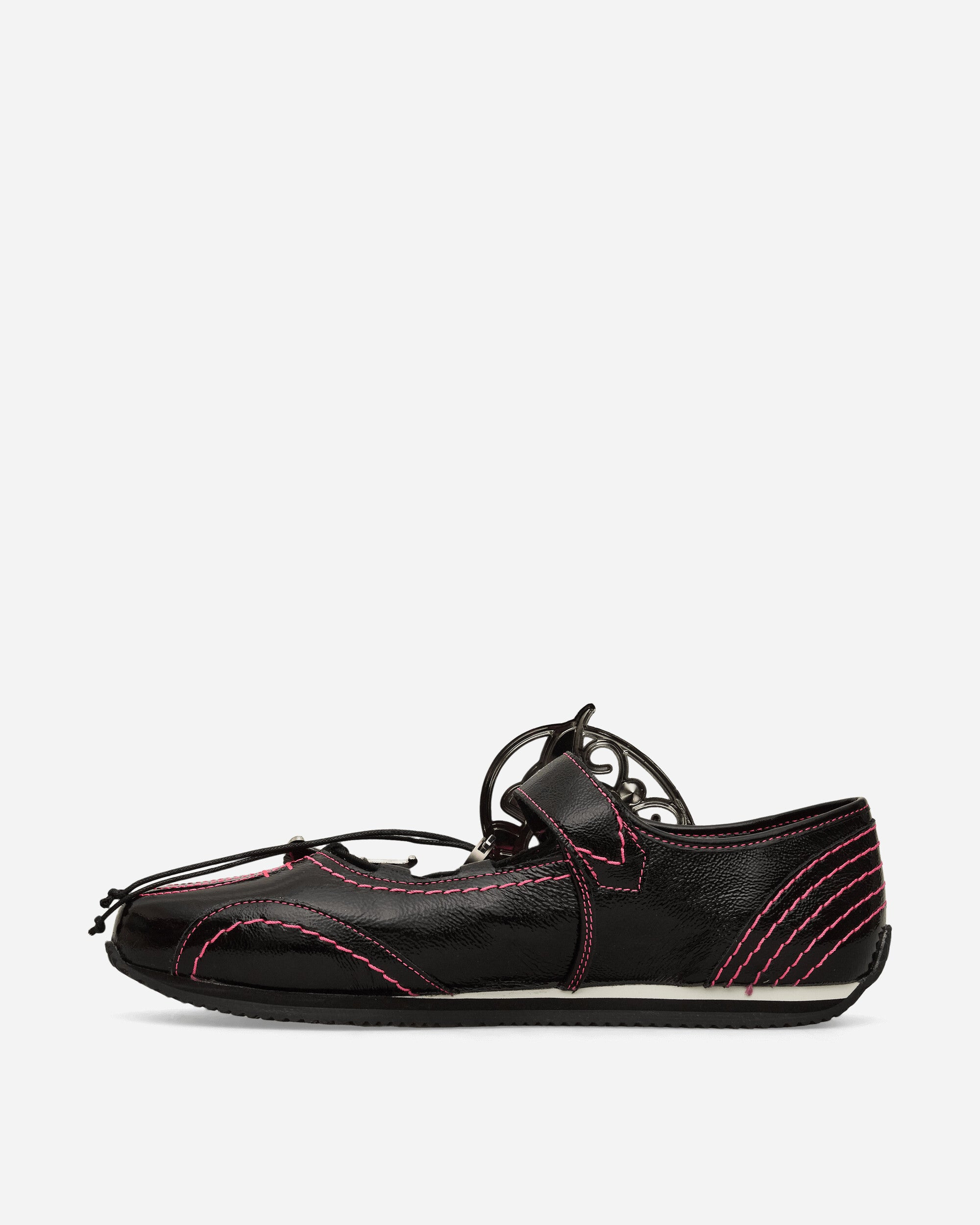 Women's Butterfly Marta Mary Jane Shoes Black / Pink - 3