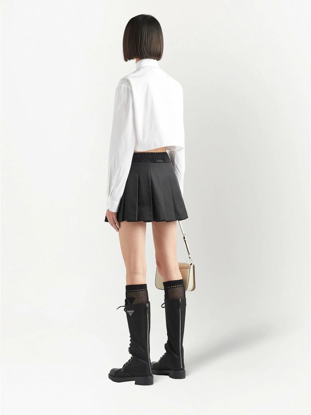 pleated mini skirt - 3