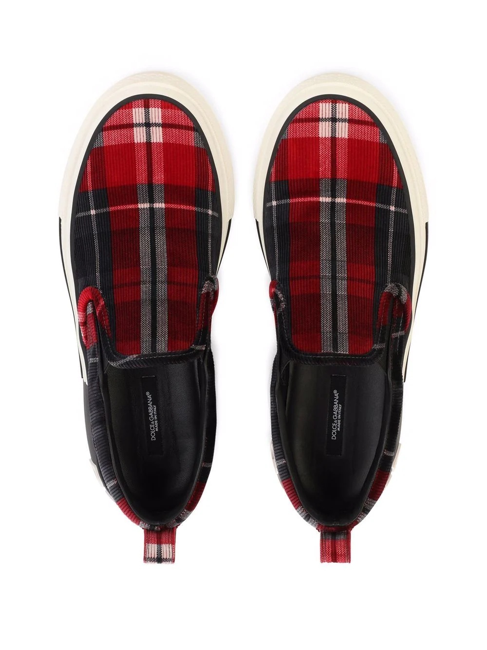 Portofino Light tartan-check sneakers - 4