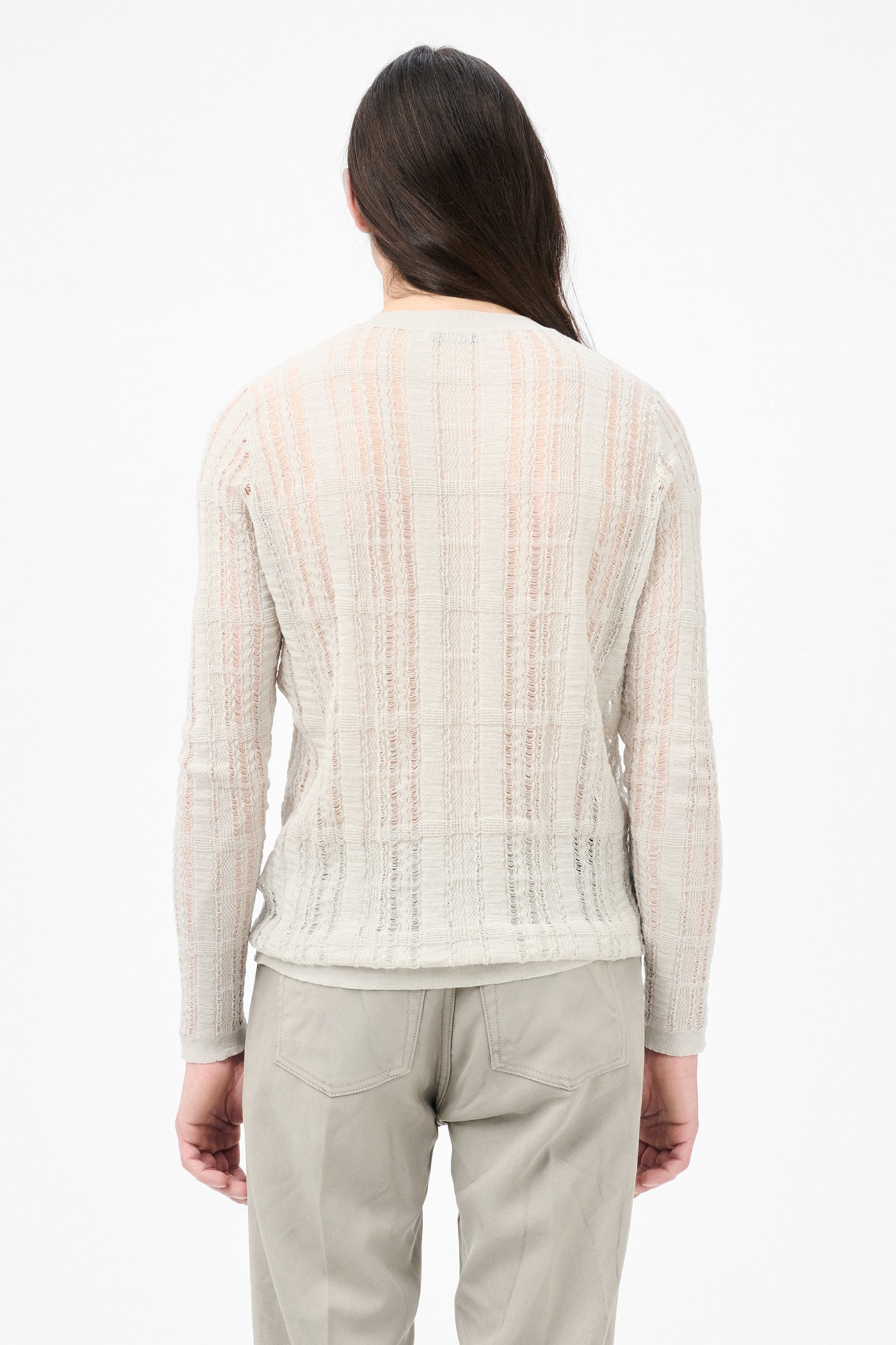 Formal Roundneck Cloud Grey Tech Cotton - 5