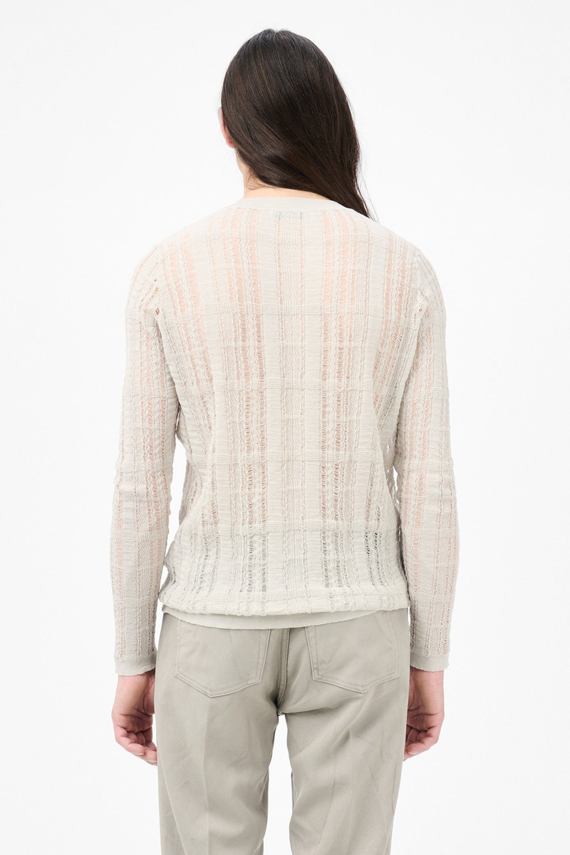 Formal Roundneck Cloud Grey Tech Cotton 5
