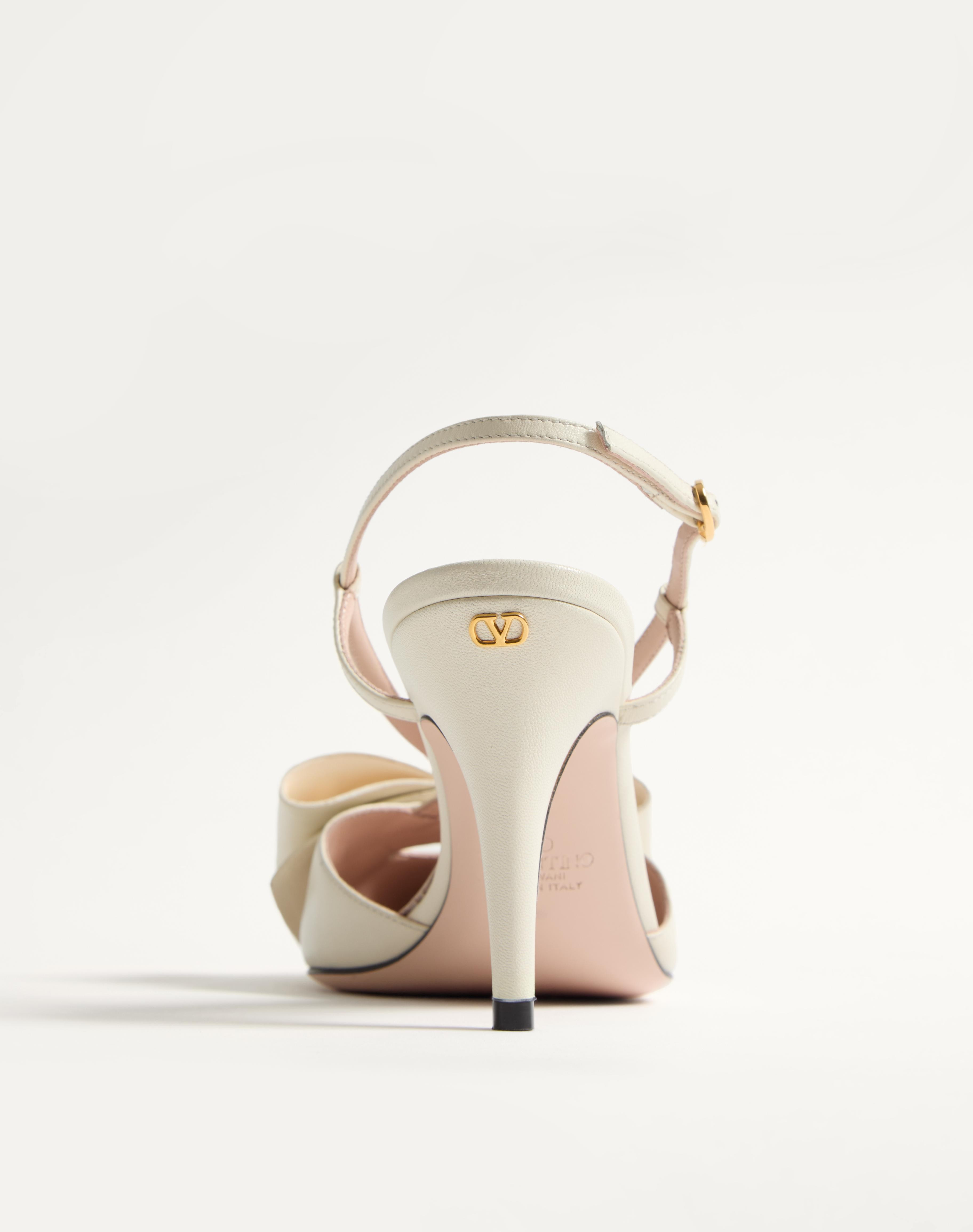BOWOW SLINGBACK PUMPS IN KIDSKIN 85MM - 7
