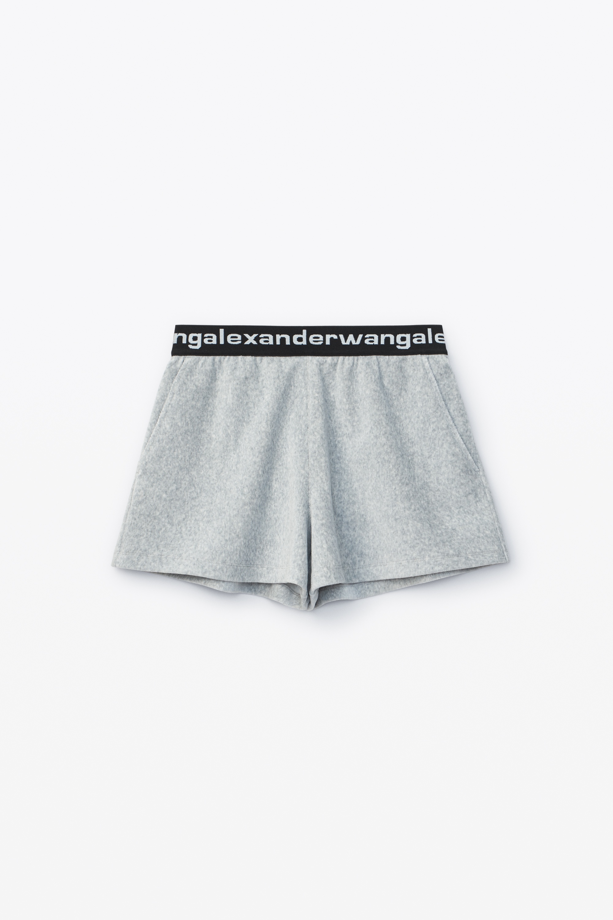 LOGO ELASTIC SHORT IN STRETCH CORDUROY - 1