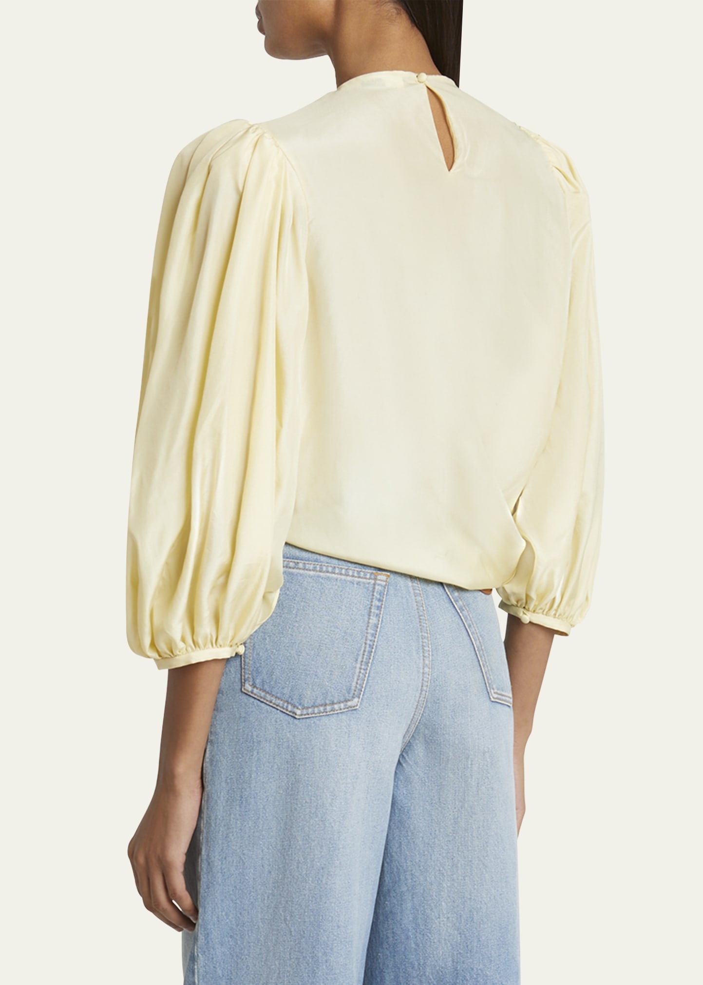 Draped Cropped Top - 3