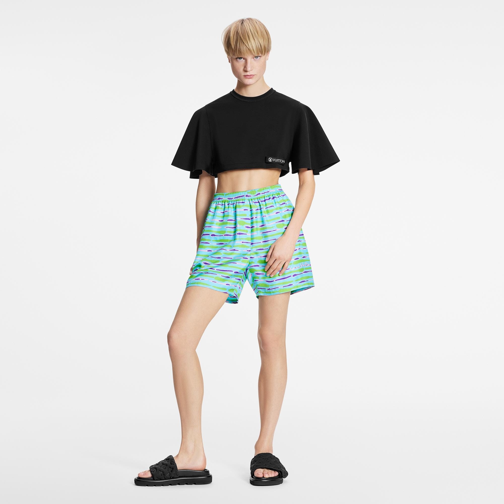 Saturated Epi Print Pajama Shorts - 2
