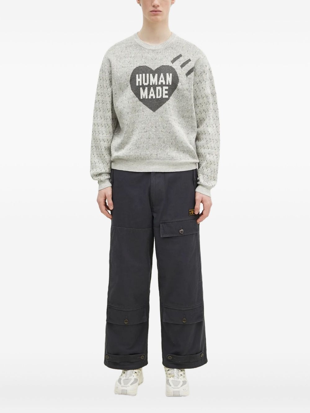 heart-logo sweater - 2