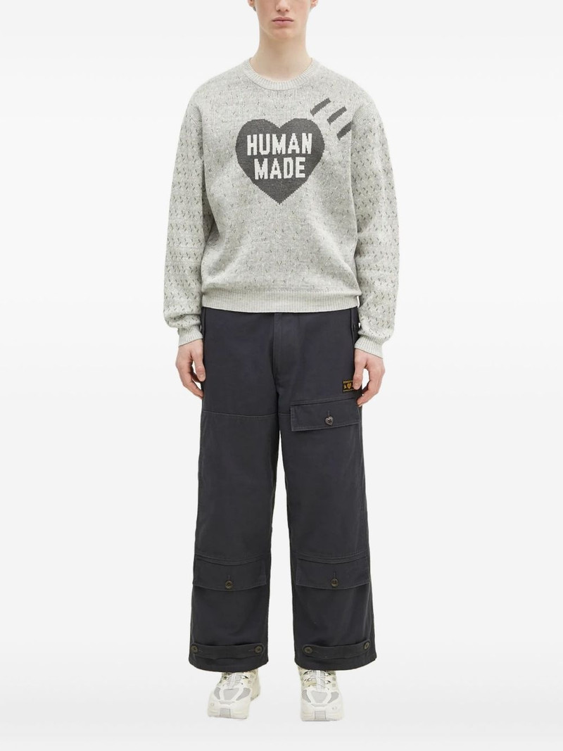 Human Made heart-logo sweater outlook