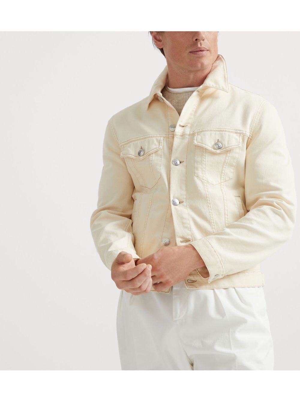 shirt denim jacket - 3