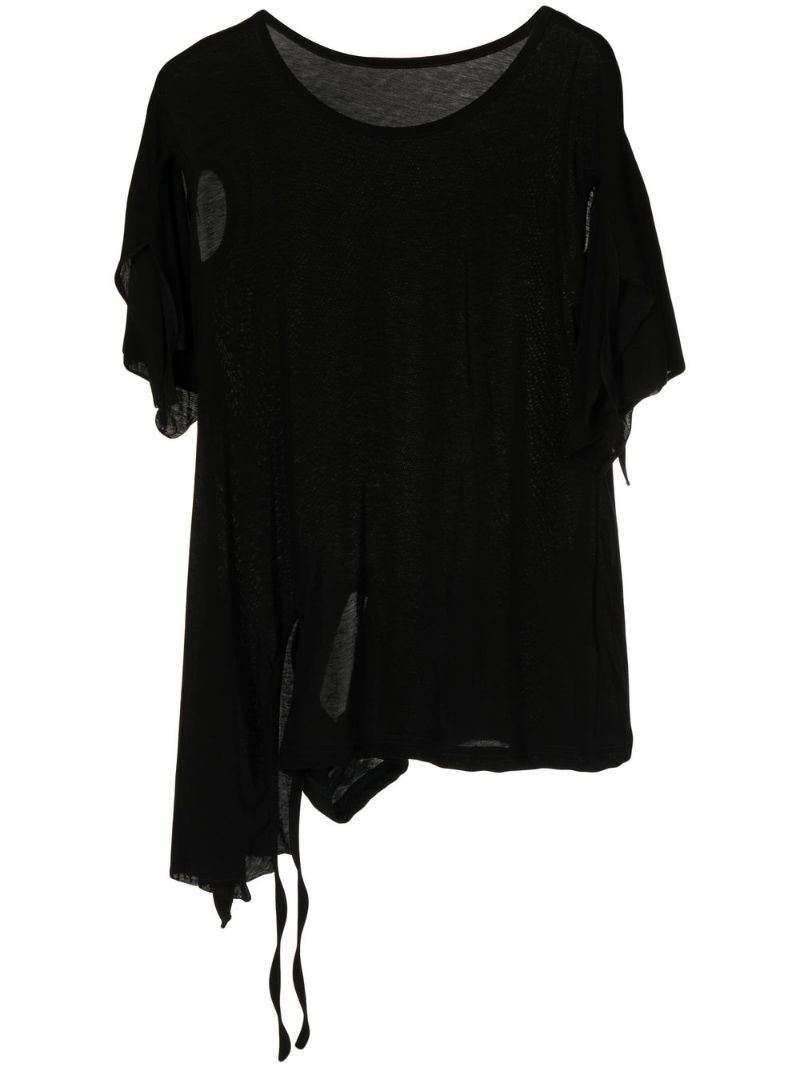 cape-sleeve T-shirt - 1