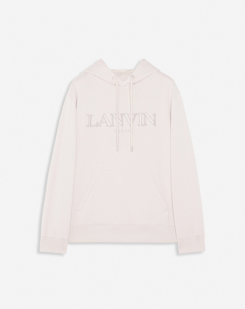 CLASSIC EMBROIDERED LANVIN PARIS HOODIE - 1