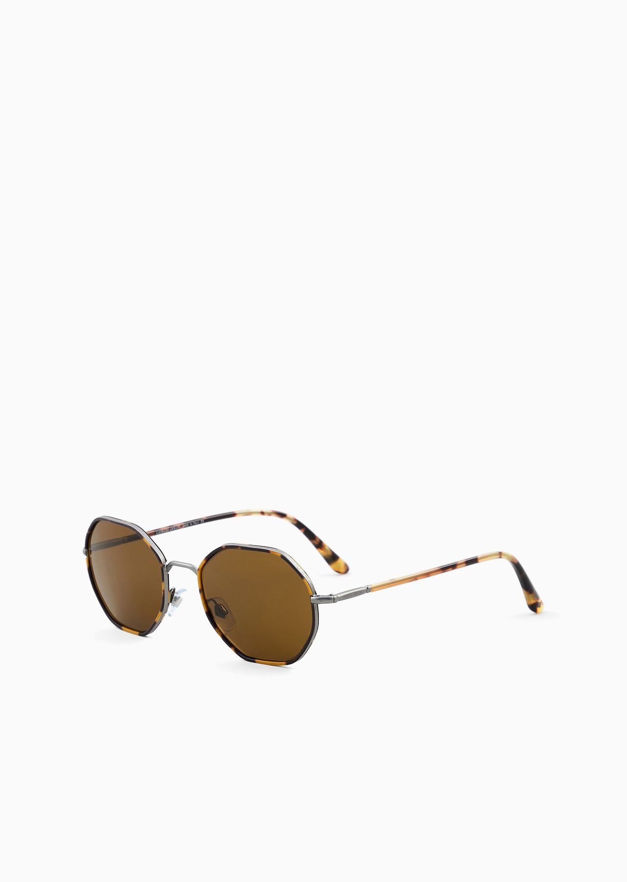 Men's hexagonal sunglasses - 2