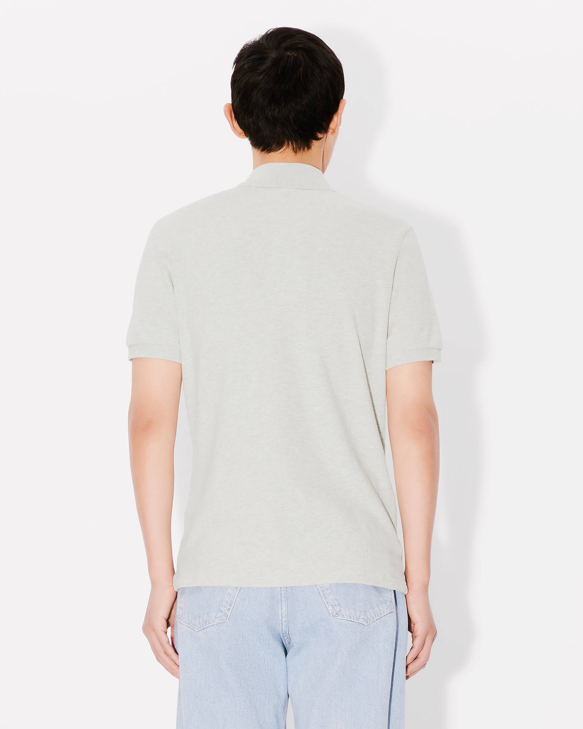 'KENZO Lucky Tiger' embroidered polo in organic cotton - 4