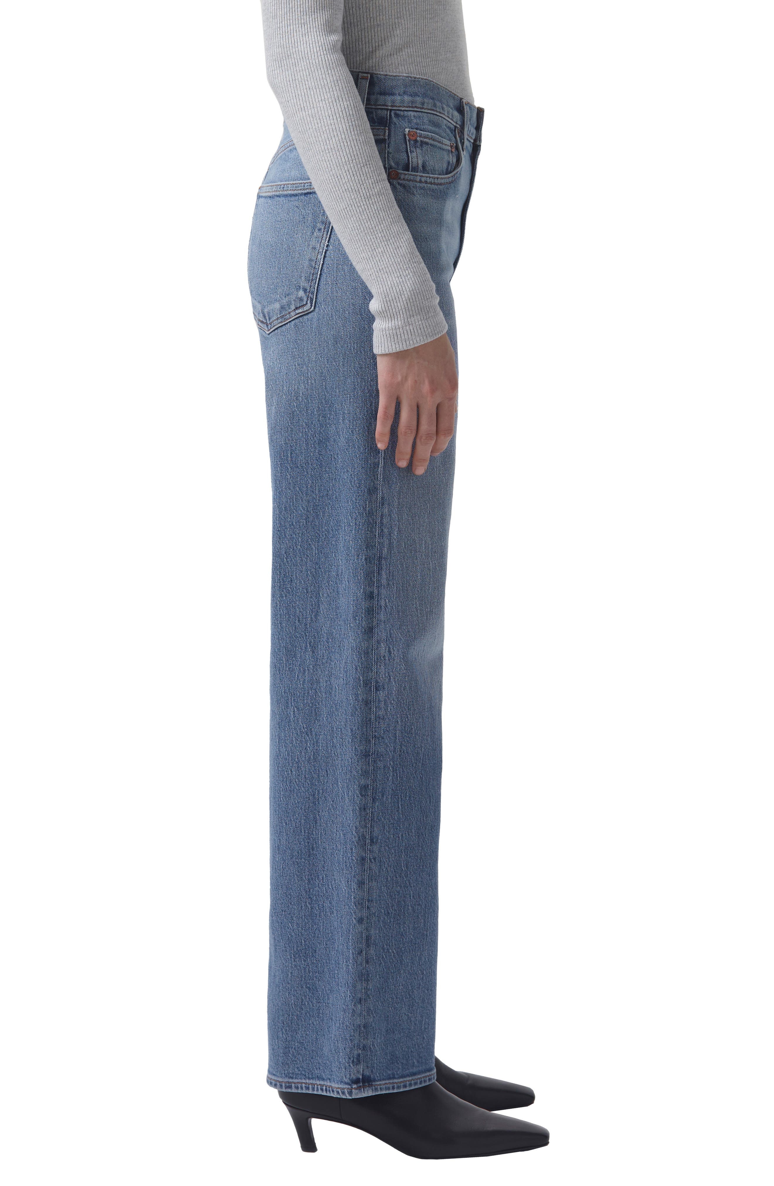 AGOLDE Harper Wide Leg Jeans in Flash at Nordstrom - 3
