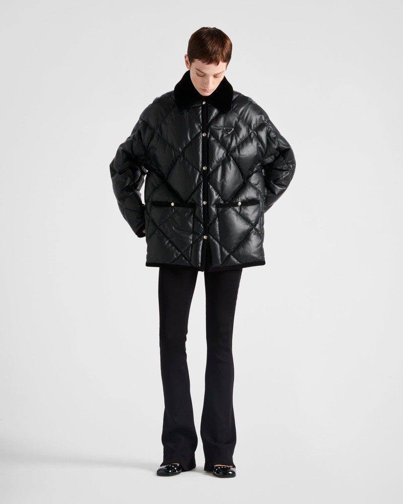Prada Quilted nappa leather caban outlook